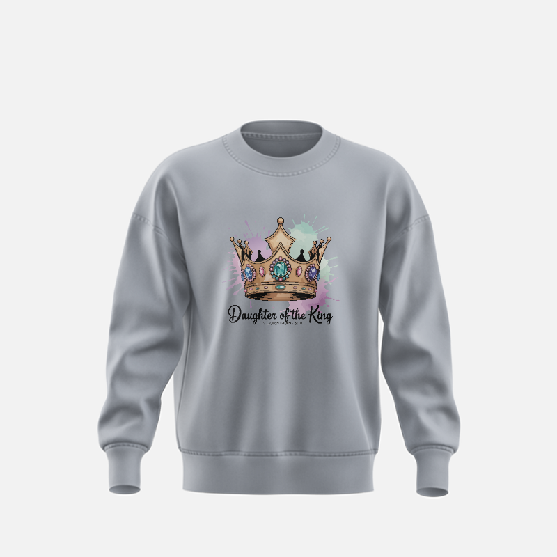 4. Numbers - Daughter of the KING - Women Sweater