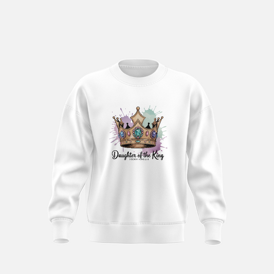 4. Numbers - Daughter of the KING - Women Sweater
