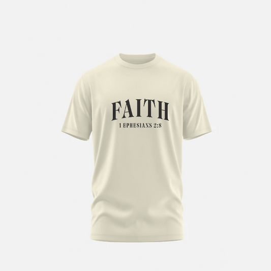 1. Genesis - FAITH: 1 Ephesians 2:8 - Unisex Short Sleeve T Shirts