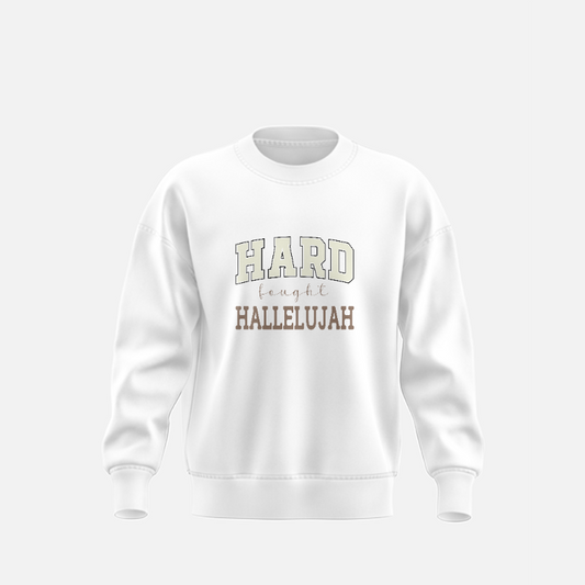 4. Numbers - Hard Fought Hallelujah - Unisex Sweater