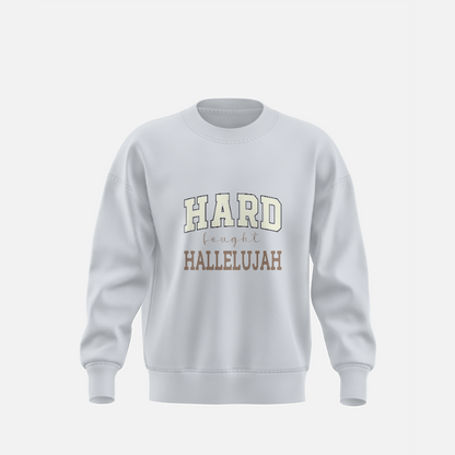 4. Numbers - Hard Fought Hallelujah - Unisex Sweater