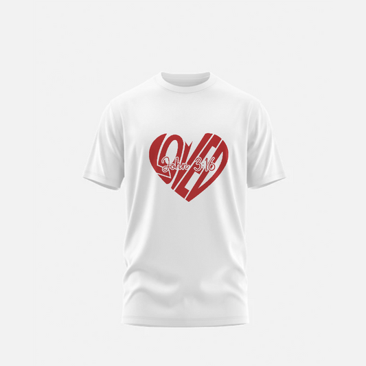 3. Levidicus - LOVED: John 3:16 - Unisex Short Sleeve T Shirts