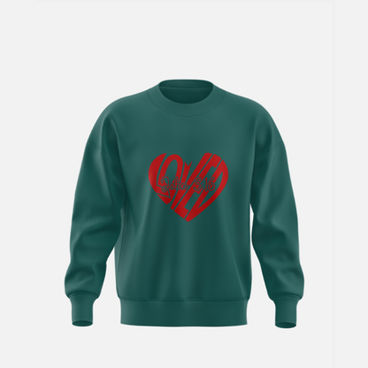 4. Numbers - LOVED: John 3:16 - Unisex Sweater