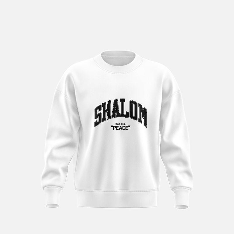 5. Deuteronomy - SHALOM: Peace - Unisex Sweater